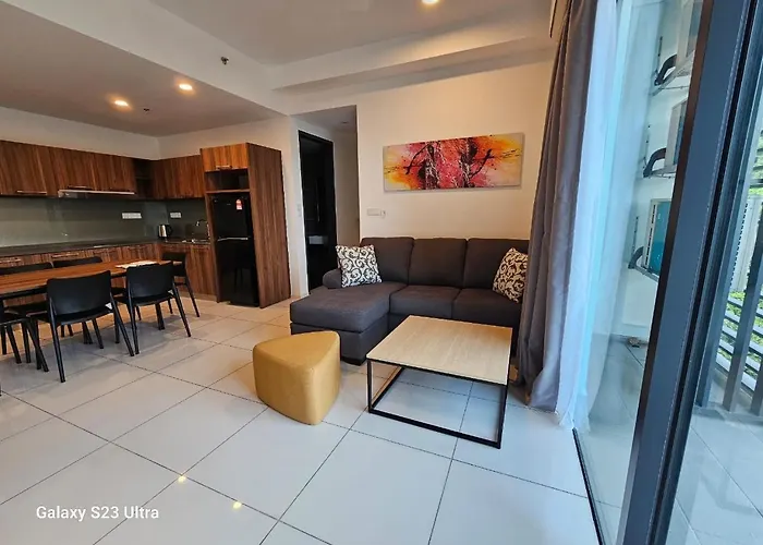 Hotspring 2 Room Premium 1510 Suite Sunway Onsen Theme Park View, 5Pax
